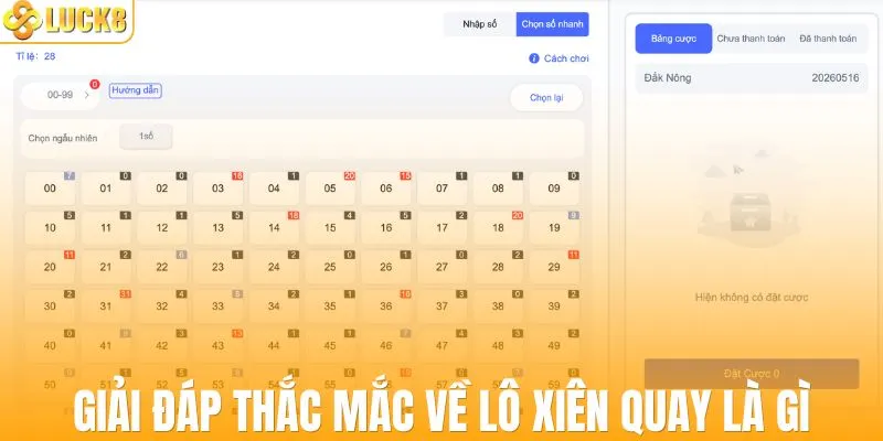 Giải đáp thắc mắc về lô xiên quay là gì?